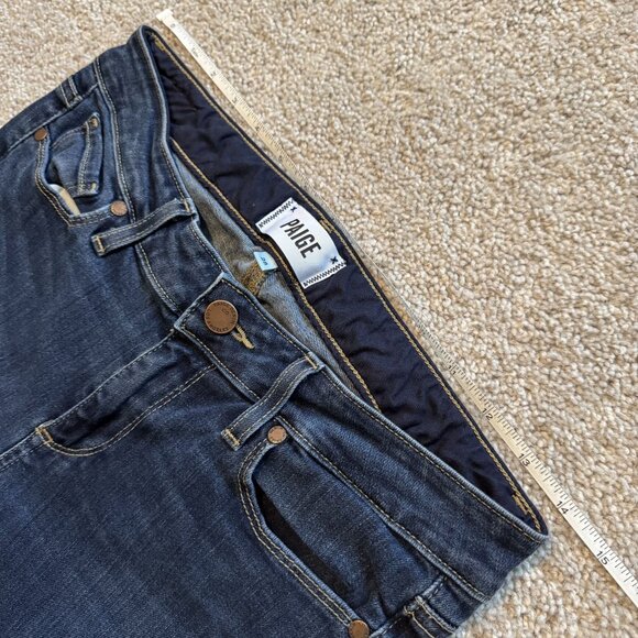 Paige Denim Skyline Boot Dark Wash Mid Rise Waist size 28 - Picture 3 of 7